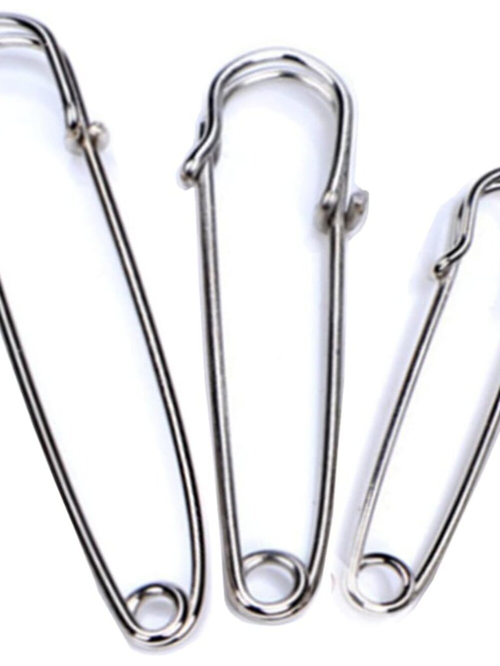 Large Safety Pins Assorted Sizes Clothes 60Pcs Heavy Duty 3 Sizes Safety Pins fo